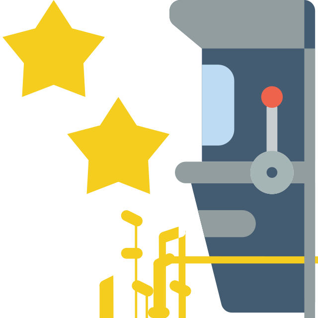 Slots Have Historically Been One Of The Most Popular Clipart (640x640), Png Download