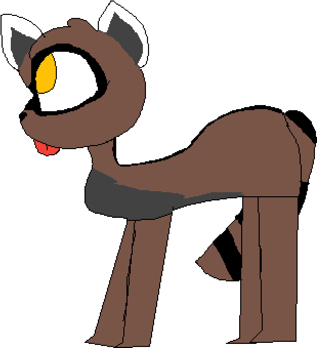 Combing A Marten And A Raccon - Cartoon Clipart (1200x1200), Png Download