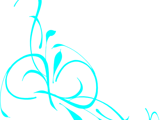 Tiffany Blue Cliparts - Vine Clip Art - Png Download (640x480), Png Download
