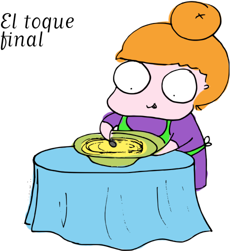 Llamadme Marujilla, Pero No Me Digáis Que La Receta - Cartoon Clipart (600x600), Png Download