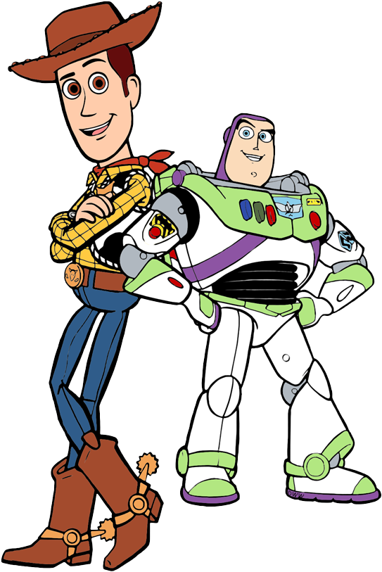 Toy Story Clip Art - Cartoon - Png Download (549x816), Png Download