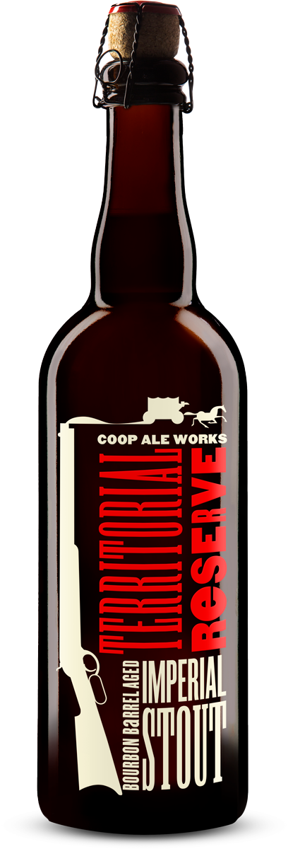 Bourbon Barrel Aged Imperial Stout - Glass Bottle Clipart (408x1200), Png Download