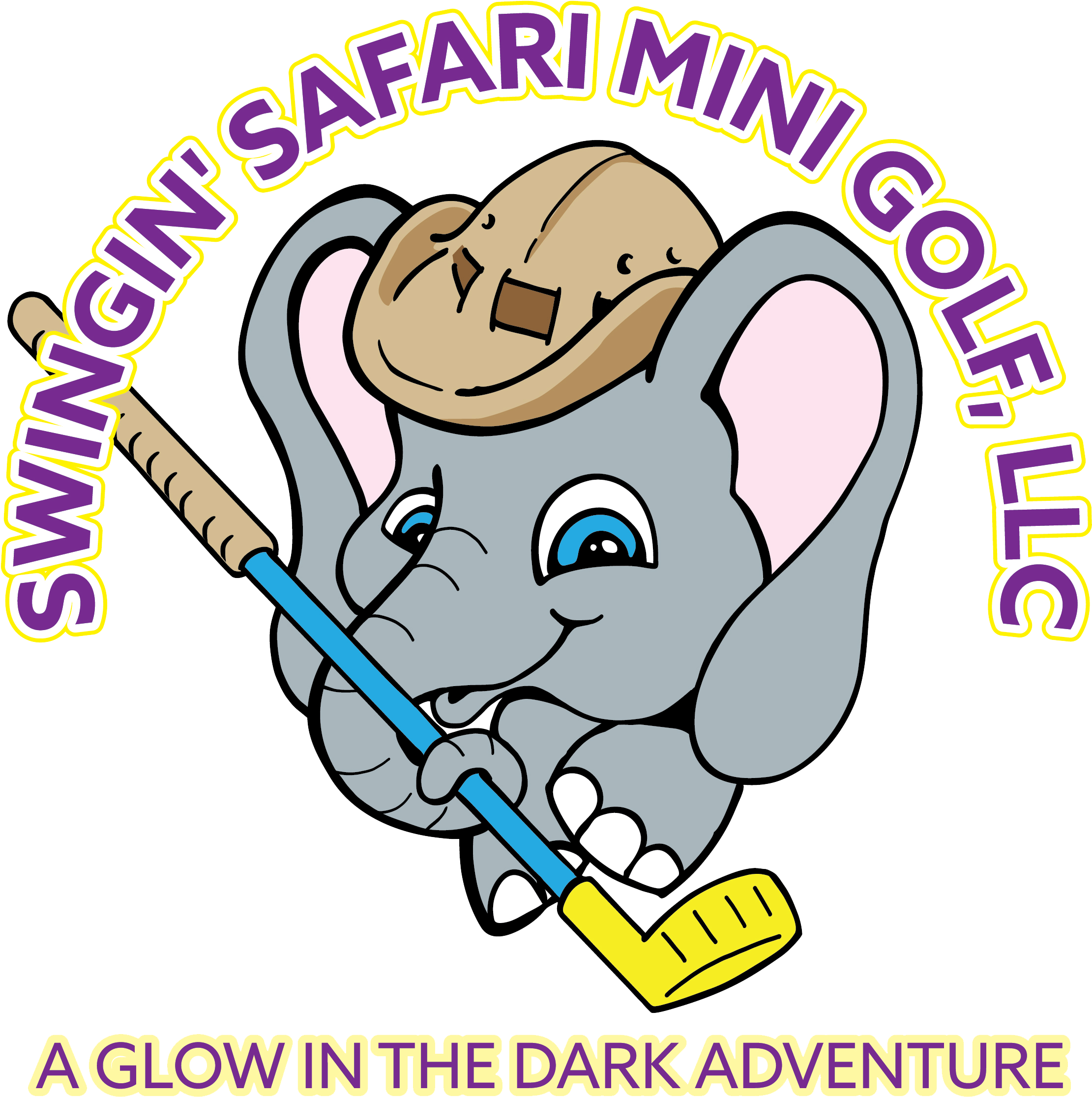 This Page Contains Enriched Content Visible When Javascript - Swingin' Safari Mini Golf, Llc Clipart (2559x2484), Png Download