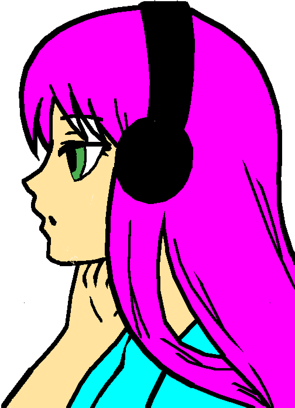 I Cheated - Gucci Anime Clipart (1008x1392), Png Download