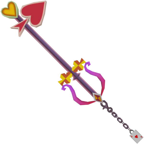 Kingdom Hearts Keyblade Lady Luck Clipart (600x600), Png Download