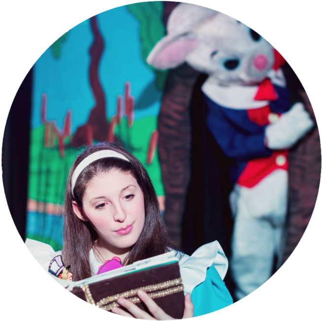 Alice In Wonderland Clock Png - Girl Clipart (750x750), Png Download