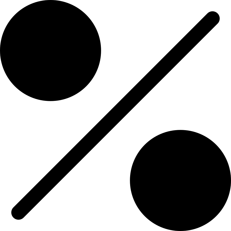 Percentage Png - Circle Clipart (980x980), Png Download