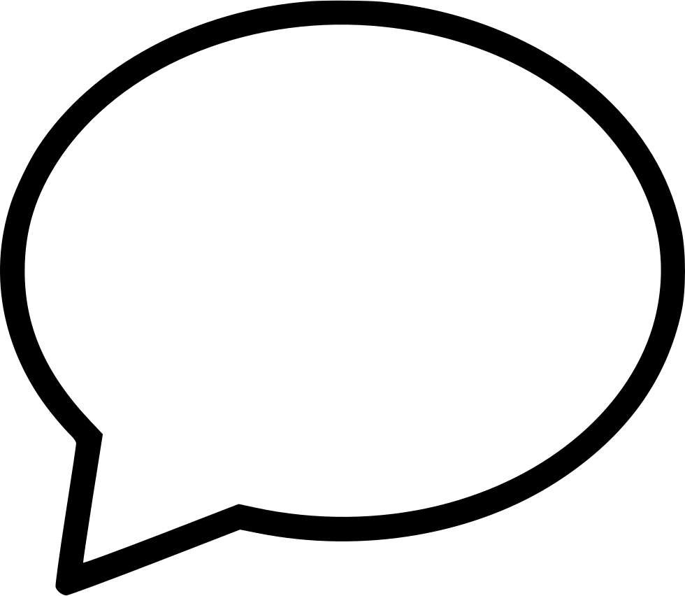 Speach Bubble Png - Circle Clipart (980x852), Png Download