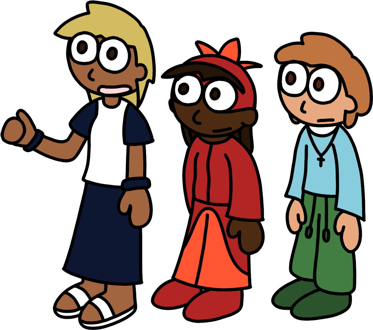 Those Who Focus On, Or Obsess Over, “immigrants” Without - Foreigners Cartoon Clipart (1394x1264), Png Download