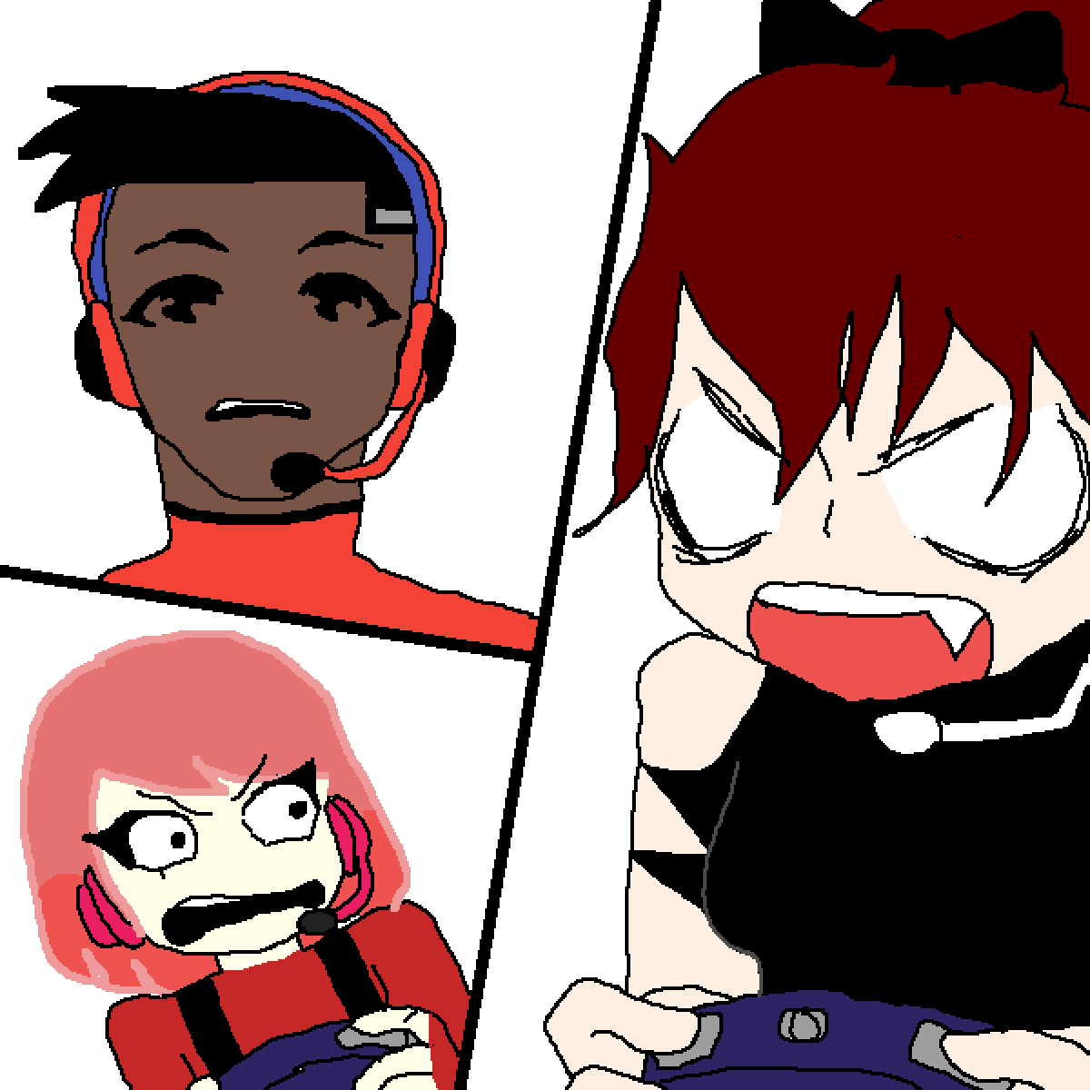 We All Died On Call Of Duty - Cartoon Clipart (1200x1200), Png Download