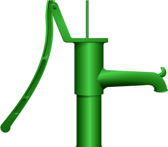 Water Pump Cliparts - Hand Pump Clipart - Png Download (640x480), Png Download
