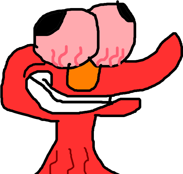 Elmo Face Png Clipart (800x600), Png Download