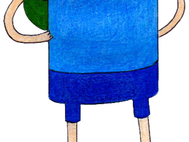 Finn The Human Clipart Black And White - Png Download (640x480), Png Download