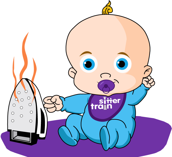 Sitter Train Training Over - Cartoon Clipart (676x614), Png Download