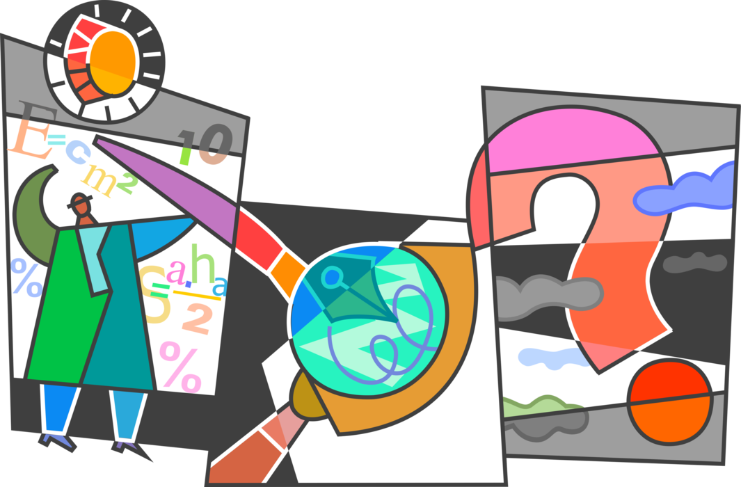 Vector Illustration Of Investigation And Research Magnifying - Westfield Cars Clipart (1065x700), Png Download