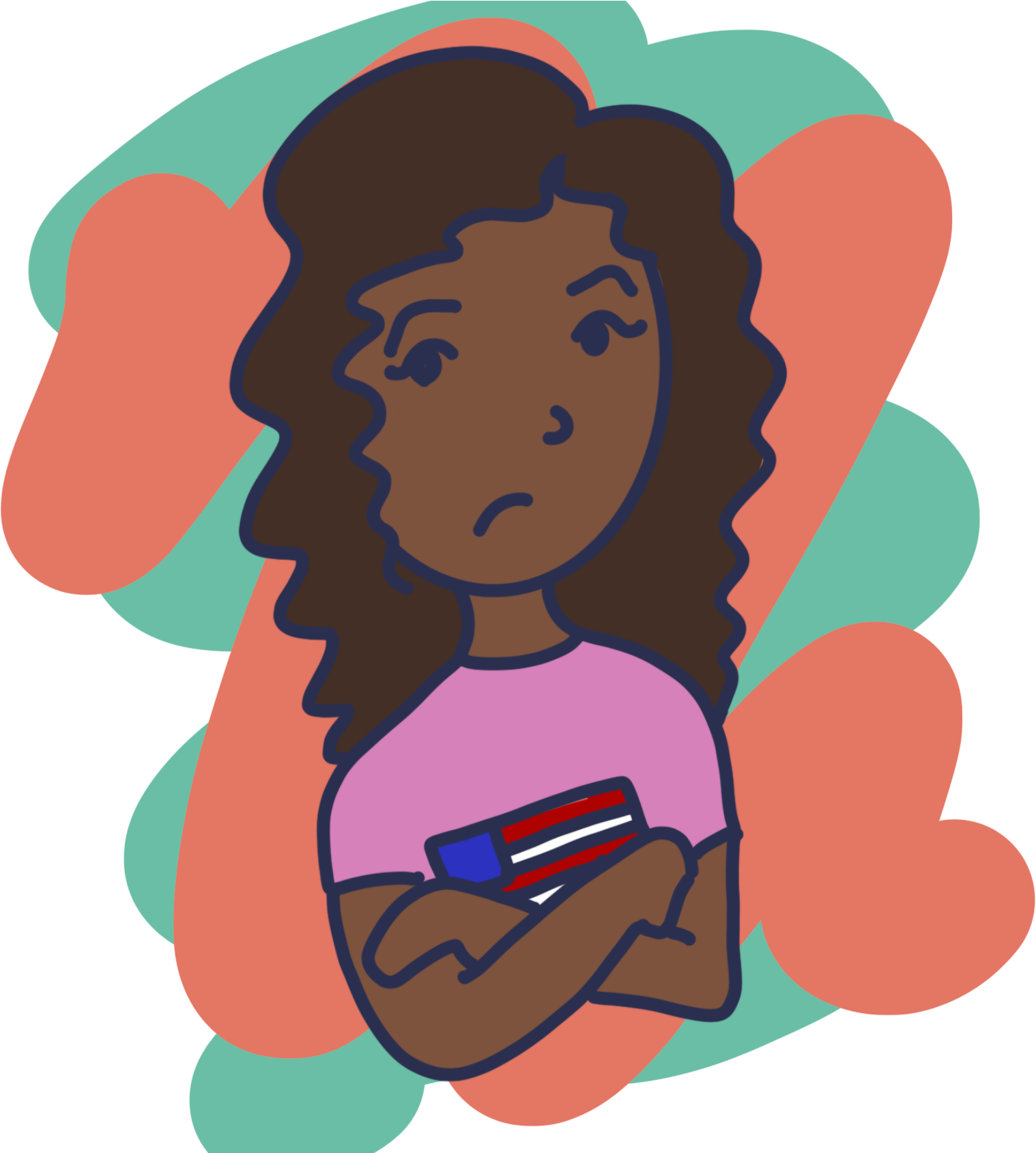 When Someone Asks Where You Are From - Illustration Clipart (1000x1012), Png Download