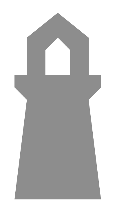 Maki2 Lighthouse - Sign Clipart (768x768), Png Download