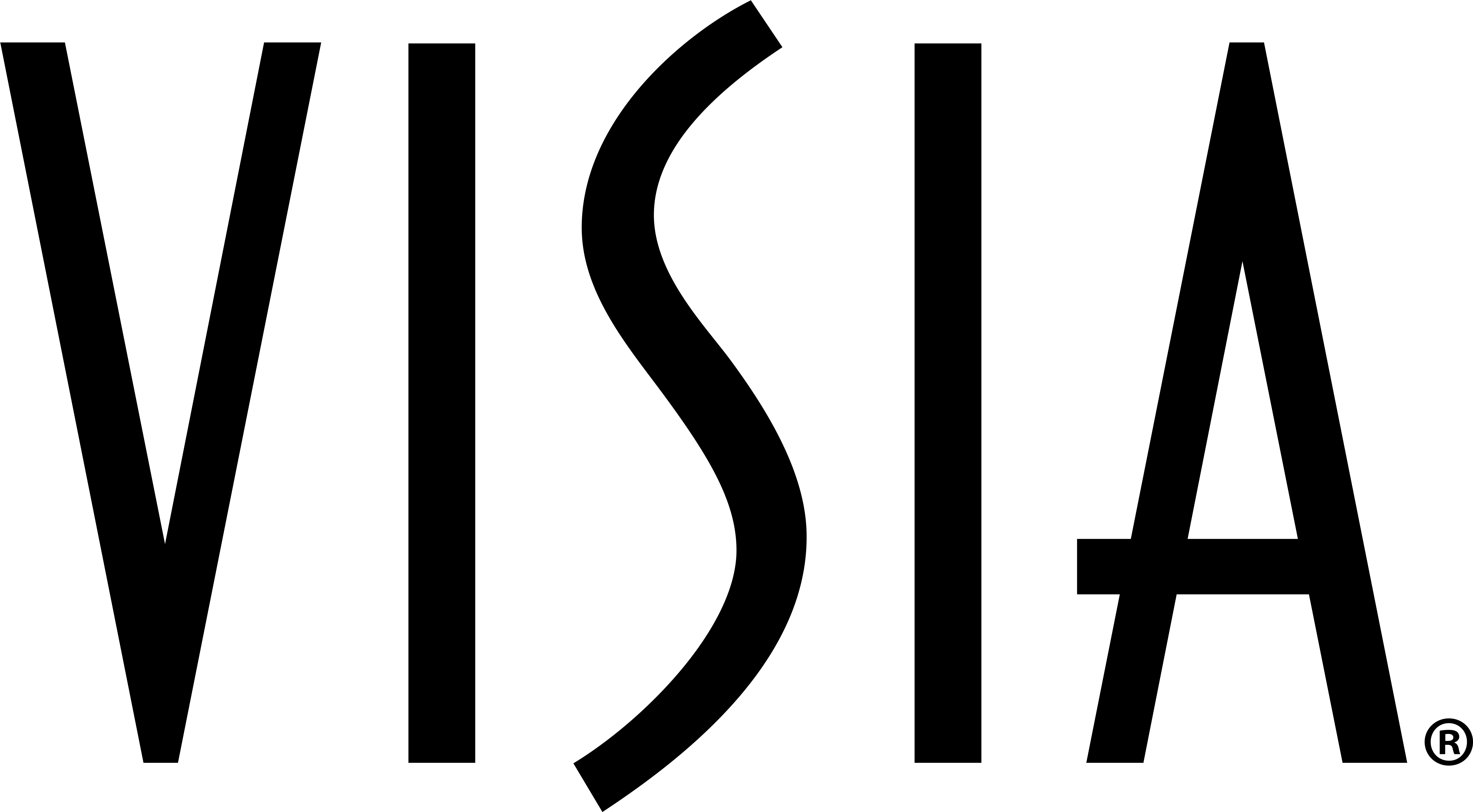 Visia Logo Black - Visia Logo Clipart (5331x2950), Png Download
