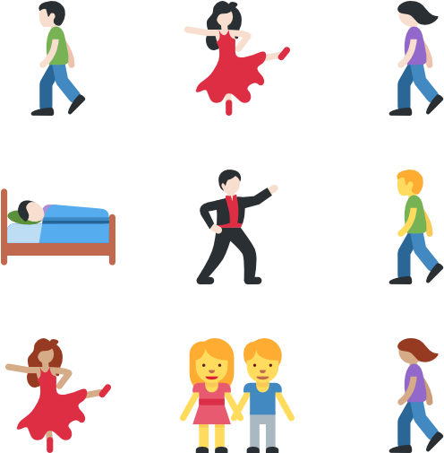 Smileys And People - Flat Person Icon Png Clipart (600x564), Png Download