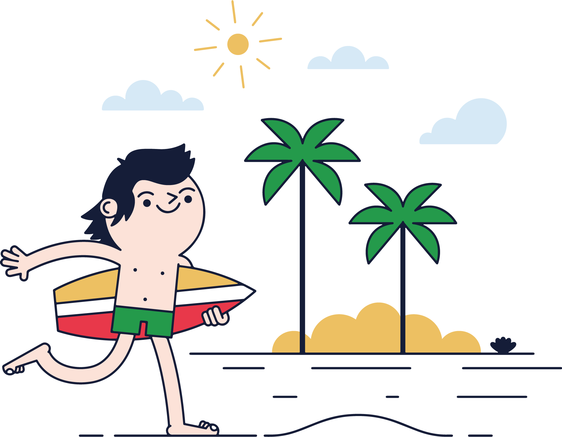 Mindful Marketplace - Illustration Clipart (1931x1502), Png Download