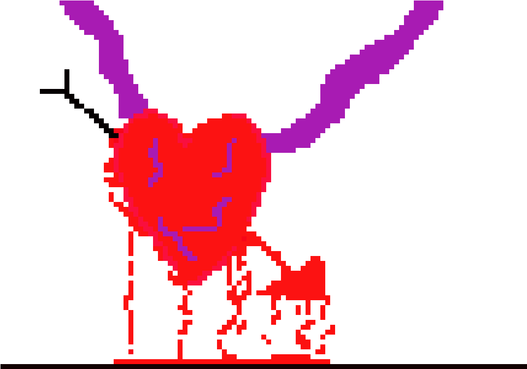 Shot Through The Heart Clipart (1070x790), Png Download