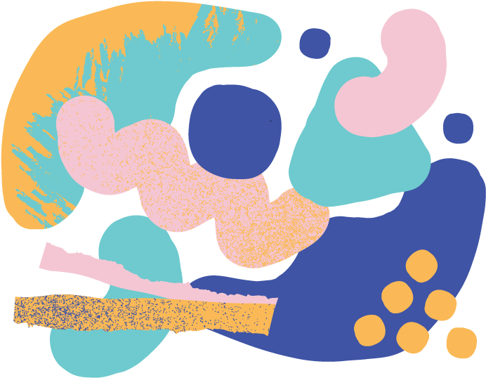 Offcuts Blob Gravity Organic Colours Textures Shapes Clipart (800x600), Png Download