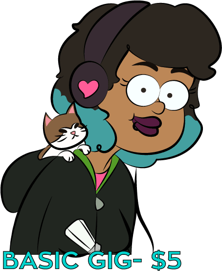 I Will Draw A Gravity Falls Style Avatar For You - Cartoon Clipart (573x570), Png Download