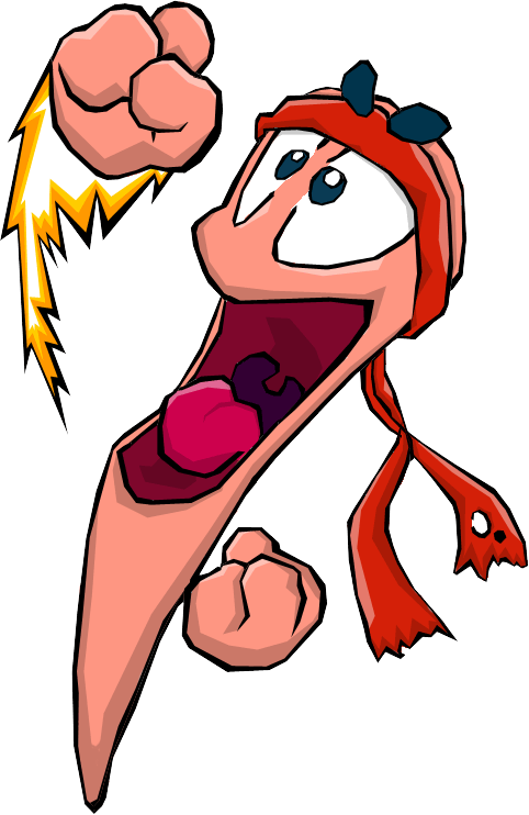 Worms Game Png Clipart (482x742), Png Download
