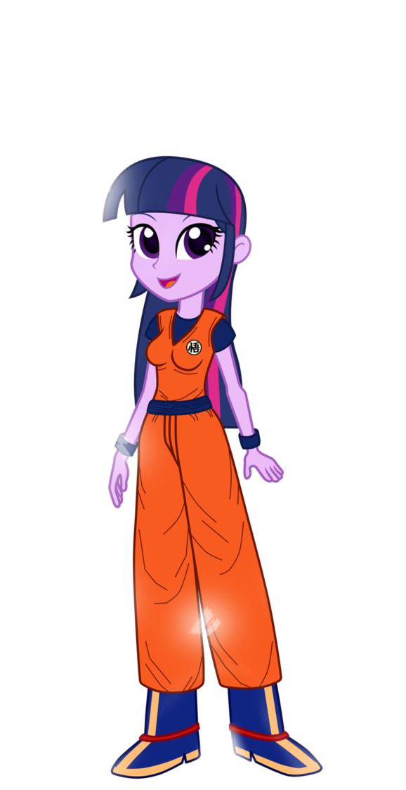 Gonzalossj3, Dragon Ball Z, Equestria Girls, Goku, - Dragon Ball Z Equestria Girls Clipart (692x1153), Png Download