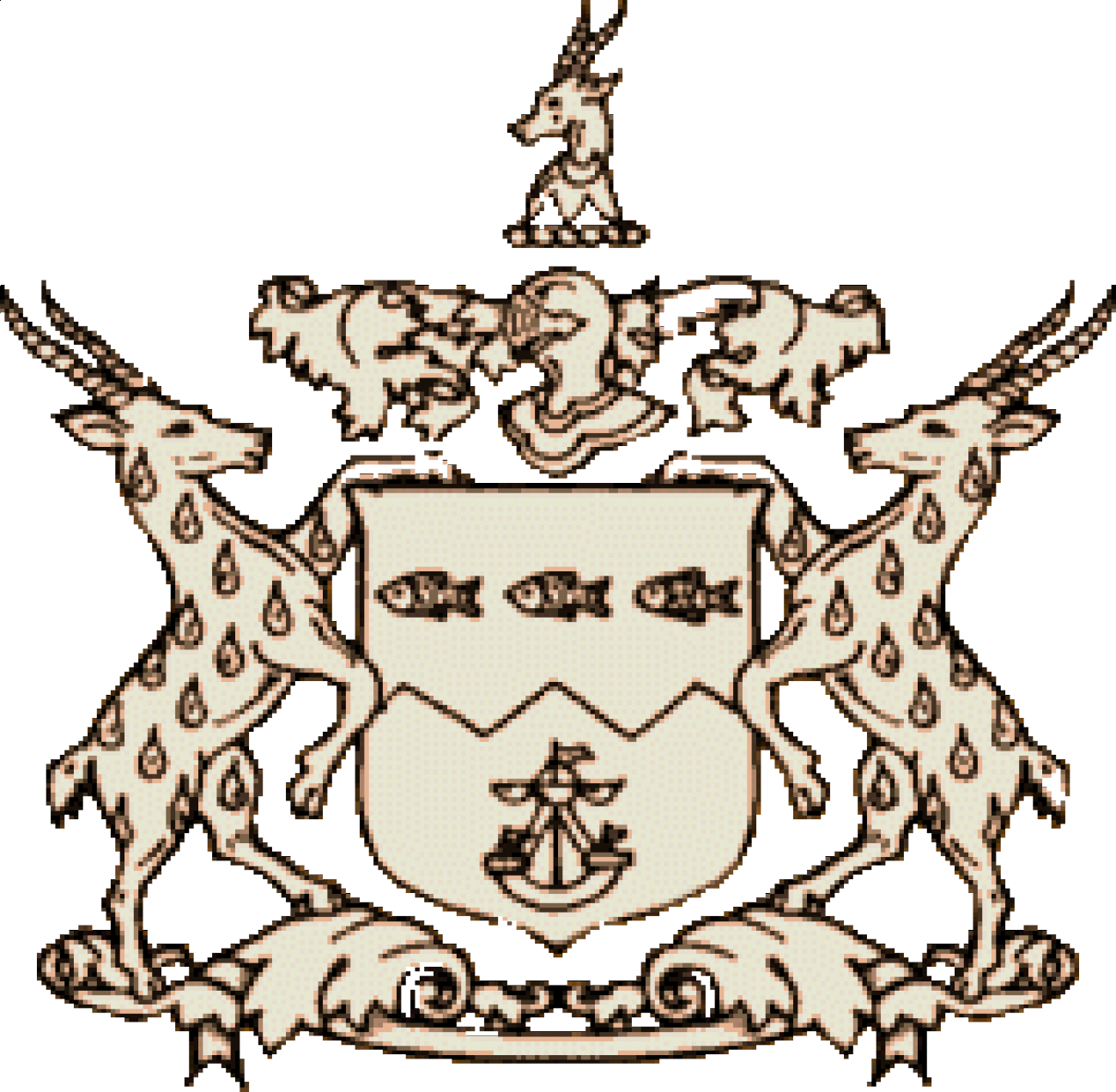 Jamnagar State Logo Clipart (1300x1273), Png Download