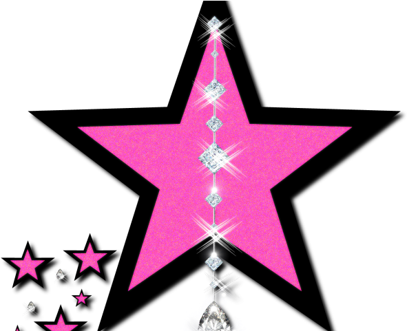 Falling Stars Clipart Twinkle Star - Star Gif Png Transparent Png (640x480), Png Download
