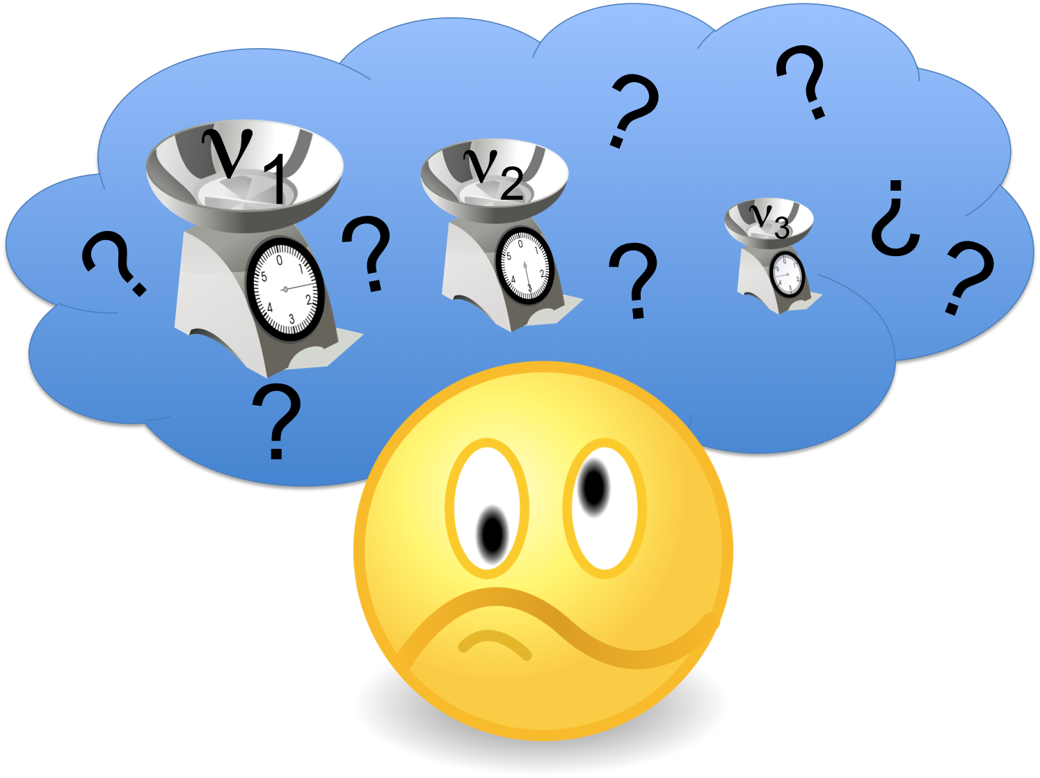 At The Start Of Their Life A Neutrino Knows Definitely - Smiley Clipart (1495x1118), Png Download