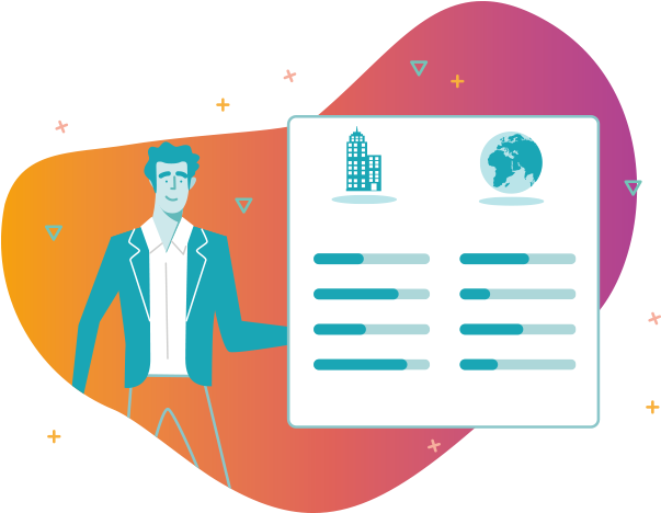 Discover Your Manager Profile, And Analyze With Us - Illustration Clipart (736x477), Png Download