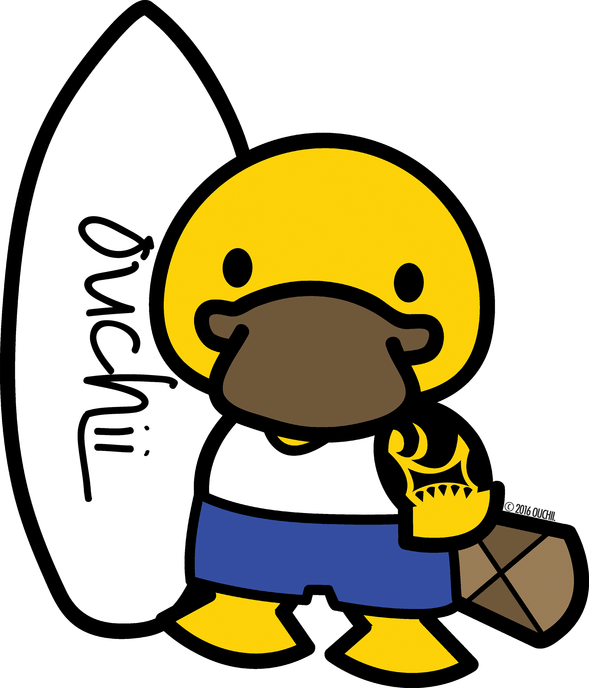 Happy Birthday, Nalu - Cartoon Clipart (2056x2400), Png Download