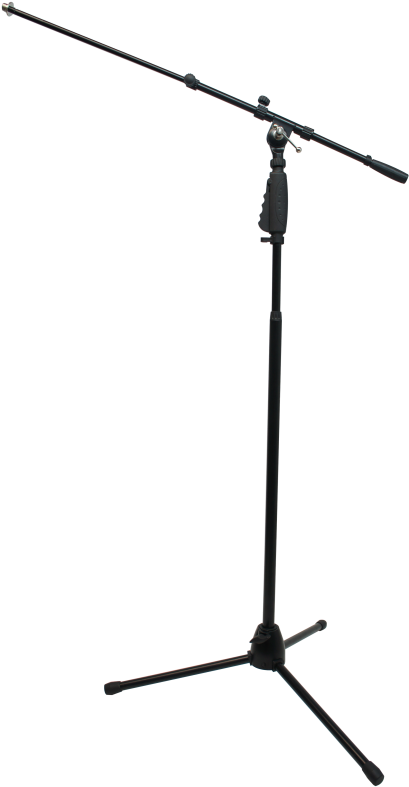 Microphone Stand Transparent Background - Microphone Standard Clipart (409x787), Png Download