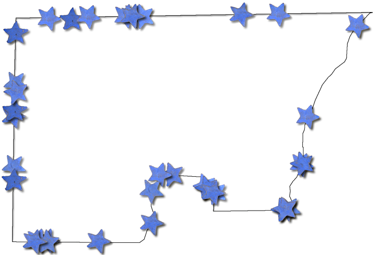 A Map Of Holmes With A Thin Black Outline, Inner Drop Clipart (768x505), Png Download