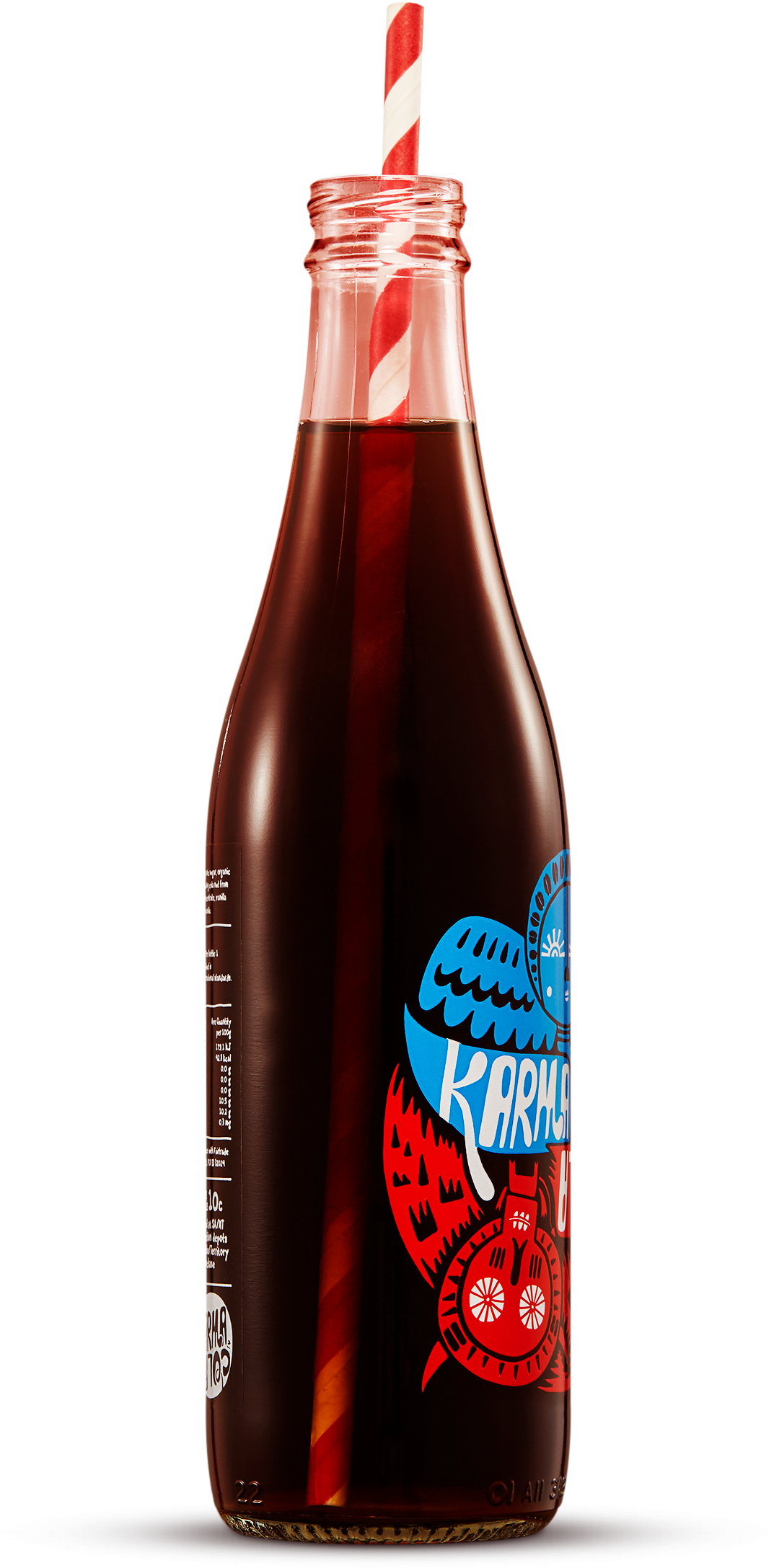 Less Sugar Than Most Other Fizzy Drinks - Karma Cola Clipart (2000x3000), Png Download