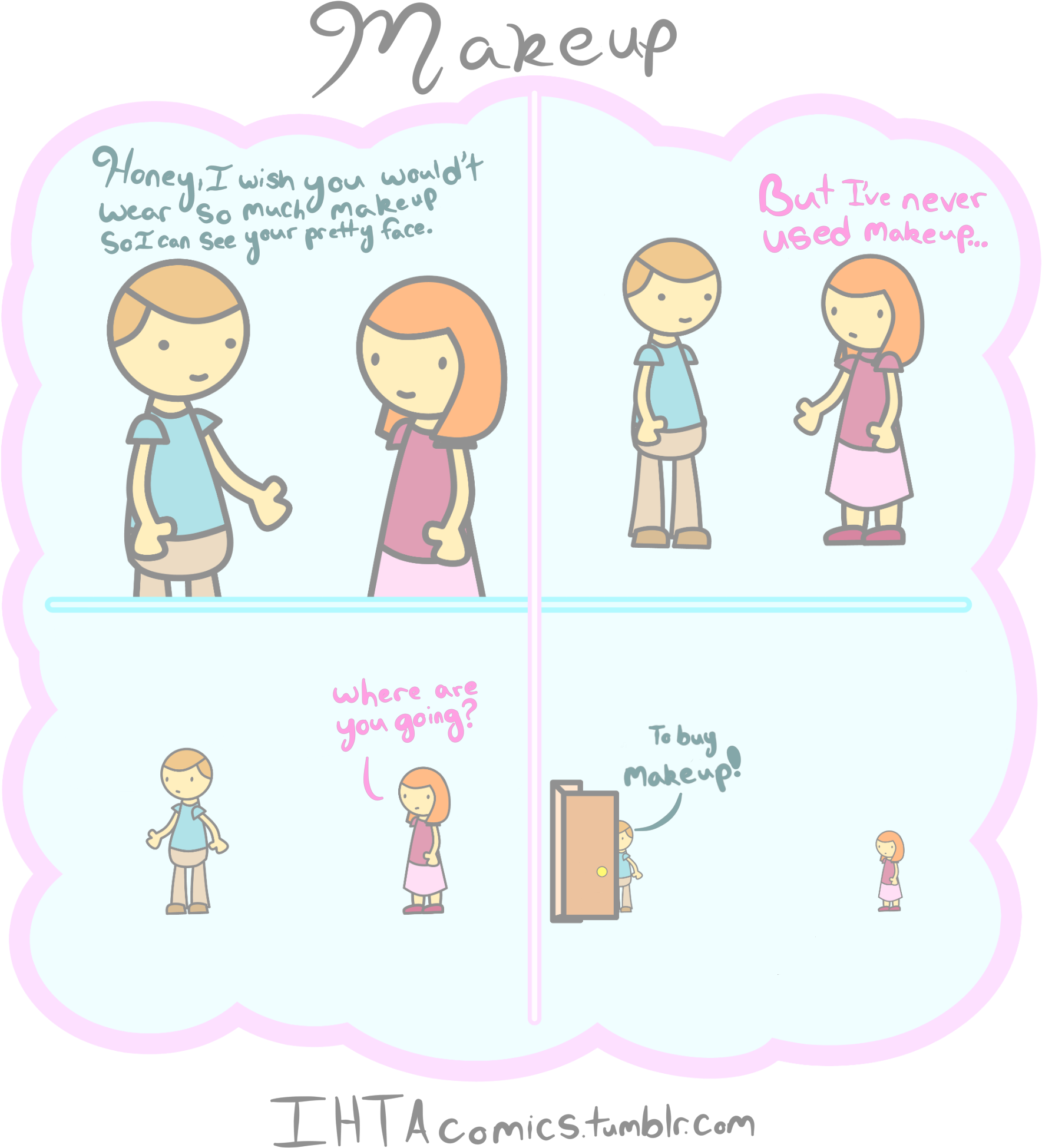 Makeup - Cartoon Clipart (2000x2000), Png Download
