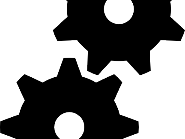 Industrial Clipart Mechanic Engineer - Gears Icon - Png Download (640x480), Png Download