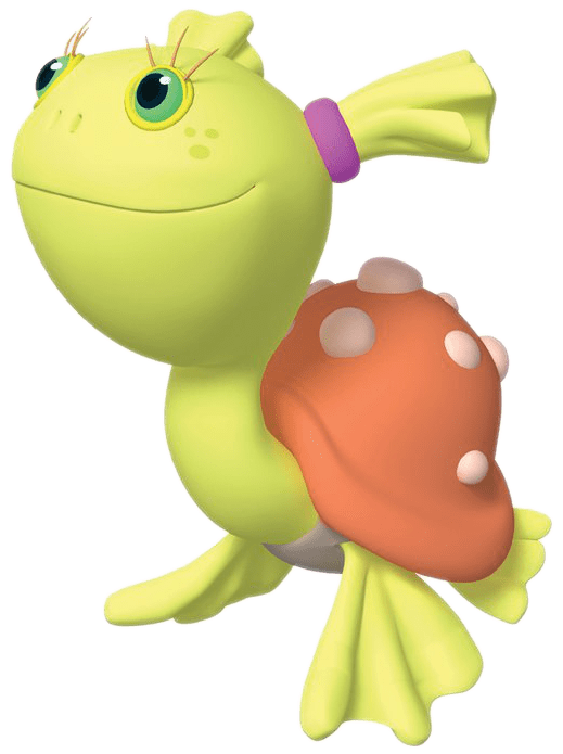 Bananas In Pyjamas Tomasina The Turtle - Cartoon Clipart (569x720), Png Download