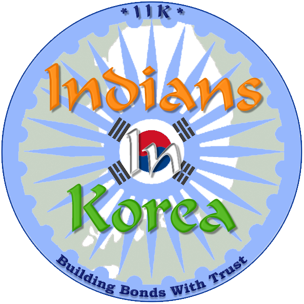 Indiansinkorea - South Korea Flag Clipart (600x600), Png Download