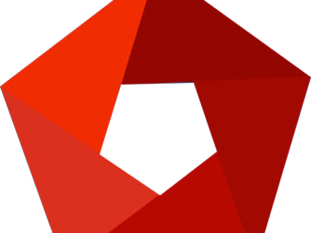 Pentagon Clipart Everyday Life - Triangle - Png Download (640x480), Png Download