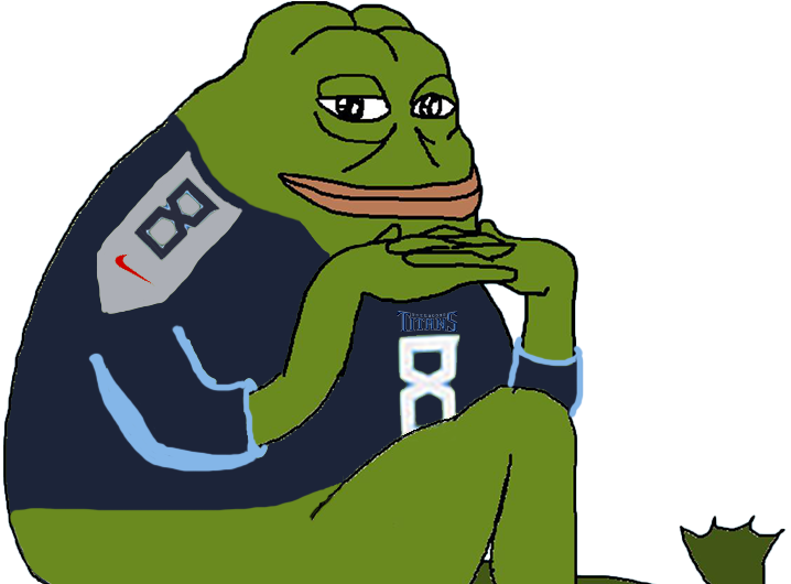 Pepe With New Jersey - Hit Or Miss Pepe The Frog Clipart (720x558), Png Download