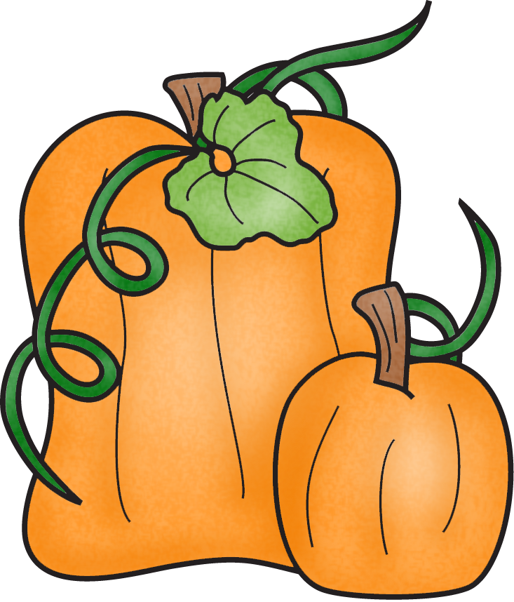 Where Does The Time Go - Transparent Pumpkin Patch Clipart - Png Download (733x858), Png Download