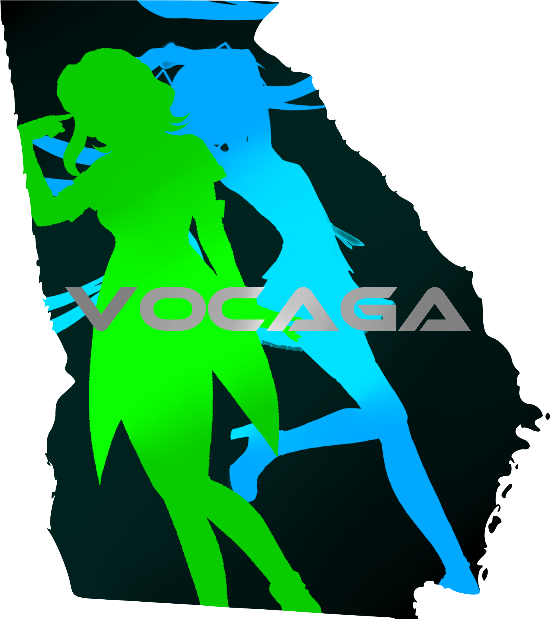 Map Of Georgia Clipart (1971x2272), Png Download