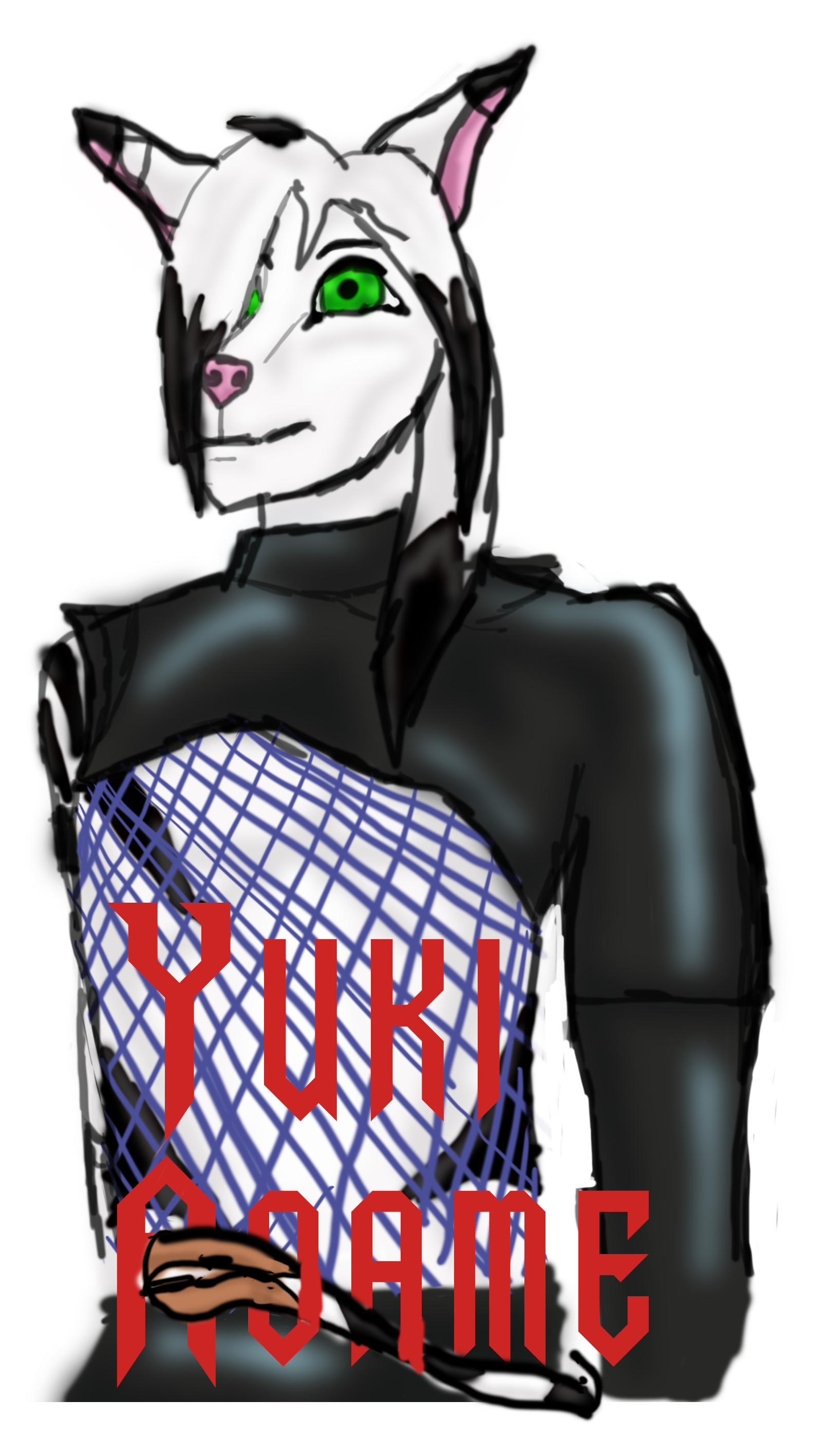 Raffle Winner Yuki Aoame - Cartoon Clipart (2400x3300), Png Download