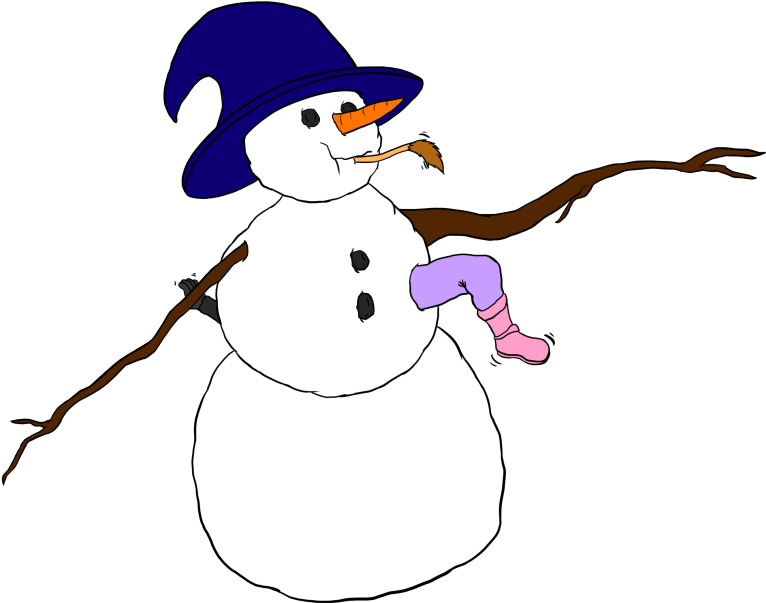 12 Days Of Voremas - Snowman Clipart (800x636), Png Download