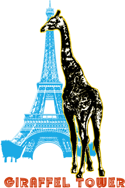 Eiffel Tower Clipart (500x688), Png Download