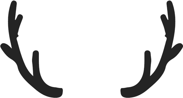 Antler Clipart Antler Circle - Png Download (600x600), Png Download