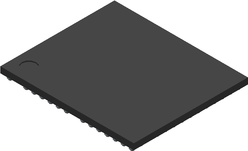 Bcm4329fkubgt - Cypress Semiconductor - 3d Model - Clipart (800x800), Png Download